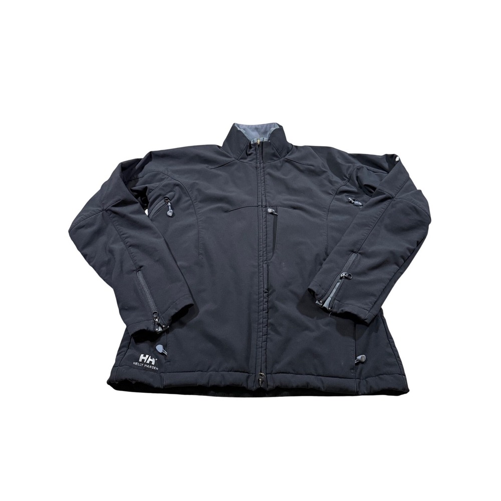 Helly Hansen Softshell Jacket Black Gorpcore Windbreaker Technical Outdoor M